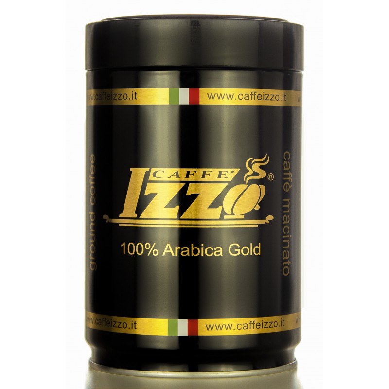 Caffé Izzo 100% arabica Gold - gemalen - 250 gram