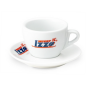 Izzo Cappuccino 6-kops set met schotels (150 cc) - 